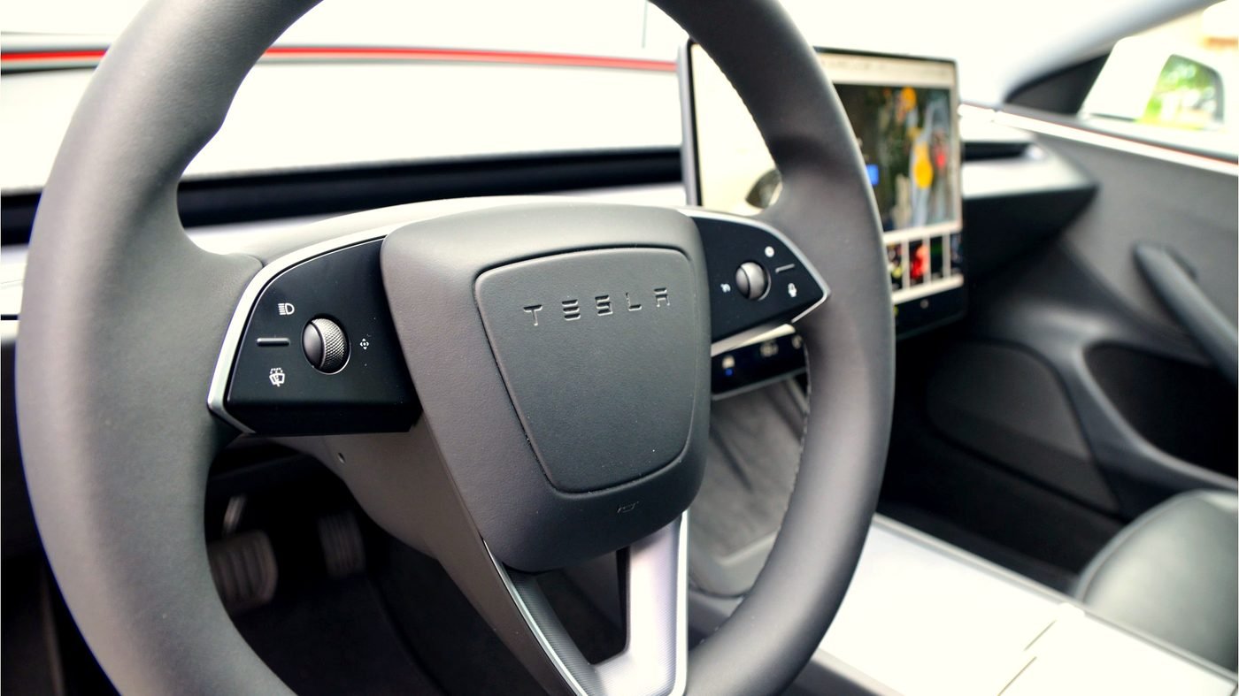 Tesla Model 3 cockpit